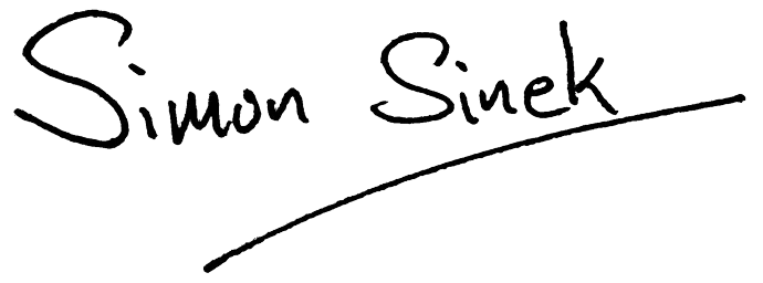 Simon Sinek signature